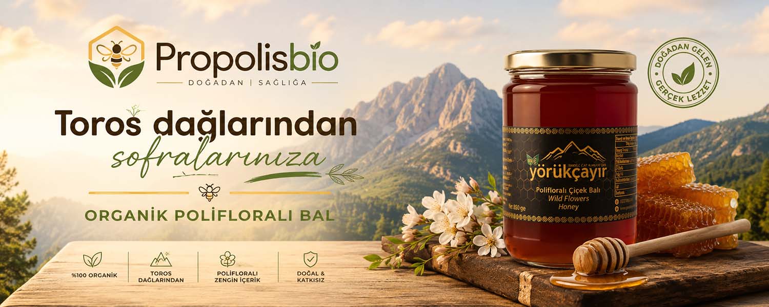 Organik Polifloralı Bal